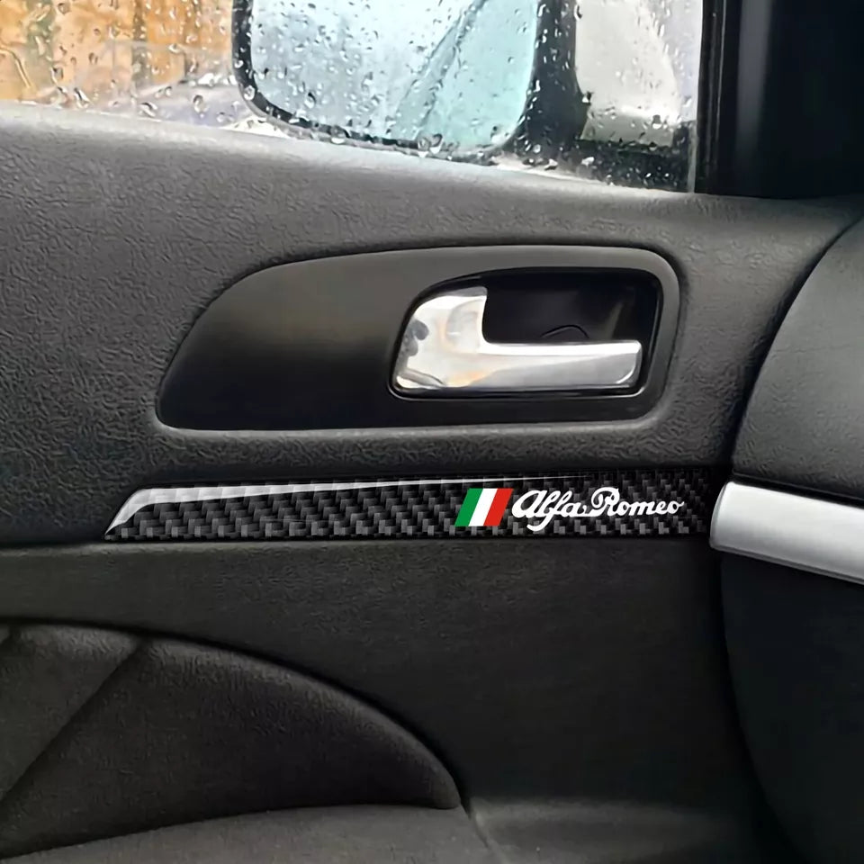 Alfa Romeo 159, Brera, Spider Carbon Fiber Door trim – JUSTQV™ • Automotive  Brand •
