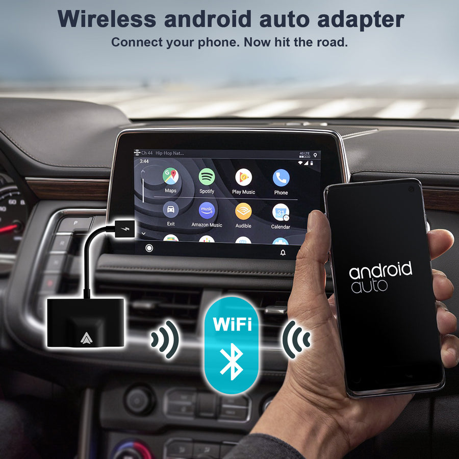 WIRELESS CAR PLAY FOR APPLE & ANDROID - Plug and Play, WiFi - 5 MODELS