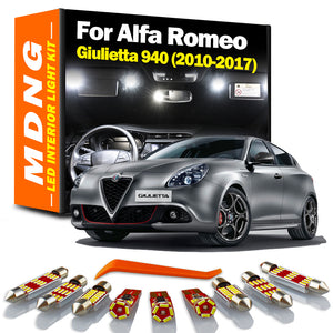 Alfa Romeo Giulietta LED Canbus Vehicle Bulbs Interior