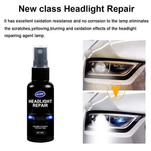 Car Headlight Restoration Polishing Kits Headlamp Anti-Scratch Repair Car  Care Refurbish Scratch Light Polisher Cleaning Paste