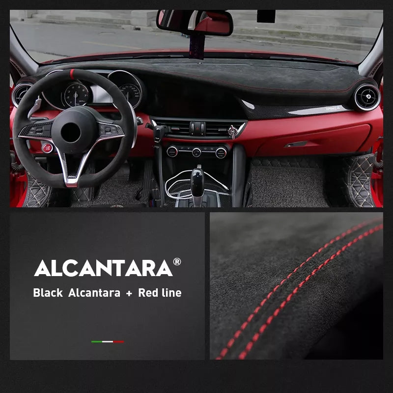 Alcantara Charcoal (9002) Genuine Fabric for Car Headlining Trims Dash Cards