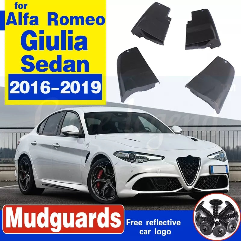 ALFA ROMEO GIULIA Mud Guard/Mudflap – JUSTQV™ • Automotive Brand •