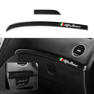 Car Dashboard Air Vent AC Sticker Carbon Fiber Trim for Alfa Romeo 159 939  Brera Spider