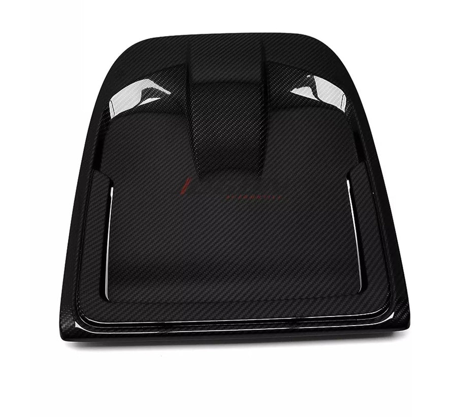 Real Carbon Fiber Back Seat Cover for Giulia and Stelvio