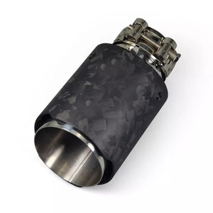 Real Carbon Fiber *Forged + Steel Exhaust Tips