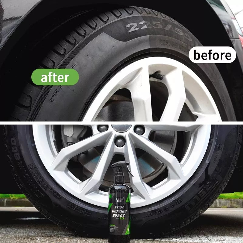 Tyre Gloss Coating Spray Hydrophobic - Car Detailing – JUSTQV™ • Automotive  Brand •