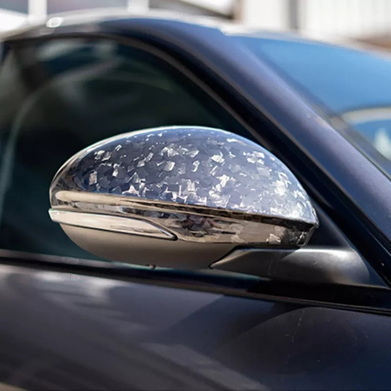 Forged Real Carbon Fiber Mirror Covers for Alfa Romeo Giulia/Stelvio