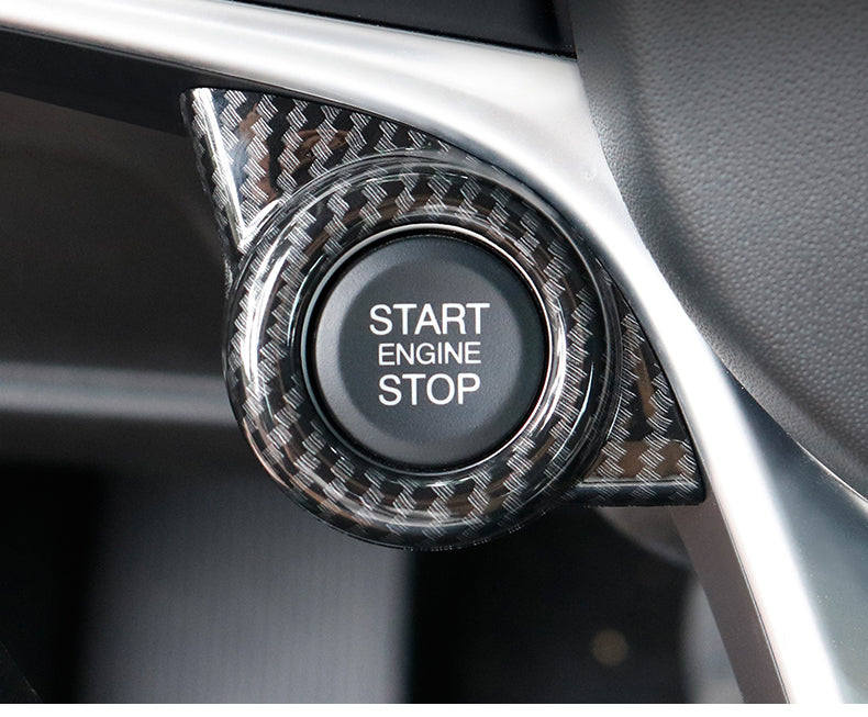  burnmoto ABS plástico coche interior espejo retrovisor marco  ajuste accesorios para Alfa Romeo Giulia Stelvio 2016-2019 (plata) :  Automotriz