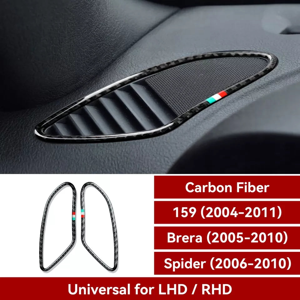 For Alfa Romeo 159 939 Brera Spider 2004-2011 Copilot Glove Box Storage  Trim Real Carbon Fiber Stickers Car Interior Accessories - AliExpress