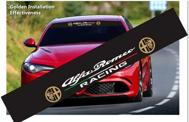 FIXCOR 8Pcs Autotür Griffe Aufkleber für Alfa Romeo Giulia Stelvio