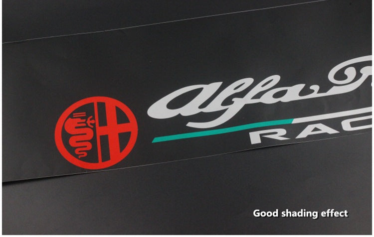 ALFA ROMEO RACING  Windshield Sticker