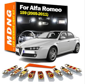 Alfa Romeo 159 LED Canbus Vehicle Bulbs Interior