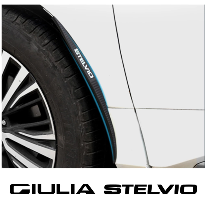Für Alfa Romeo Giulia Stelvio 2017-2019 Carbon Fiber Auto Einstiegs  Aufkleber Einstiegsleisten Anti Scratch Kratz Pedal abdeckung Trim Auto -  AliExpress