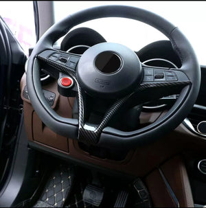 CARBON LOOK Steering wheel trim GIULIA/STELVIO