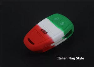 ALFA ROMEO GIULIA / STELVIO / TONALE  Silicone Key Cover / Case 3 Buttons