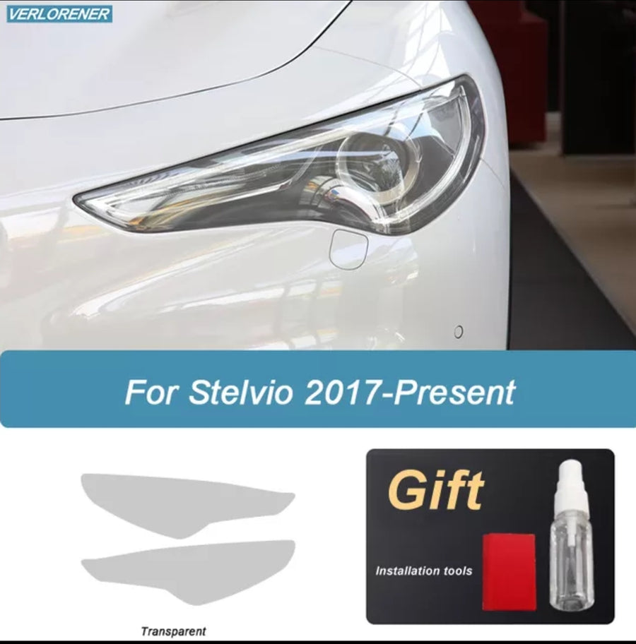 Alfa Romeo Stelvio Headlights Protective Film - 3 options