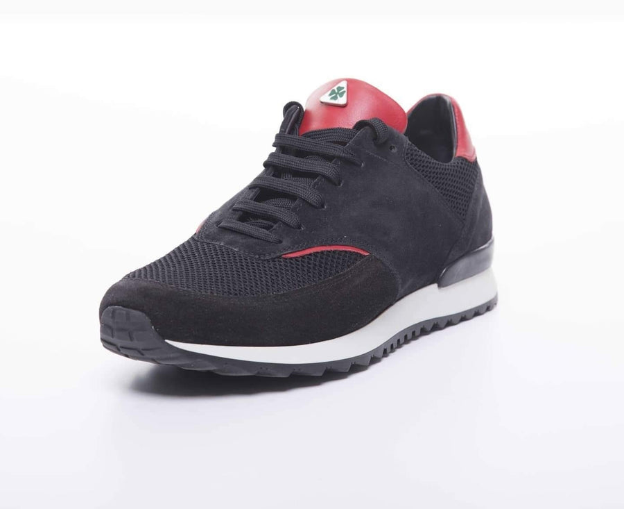 "JUST" WHITE SOLE SHOES AND RED DETAILS MODEL 2024